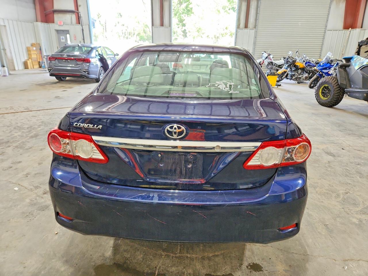 2012 Toyota Corolla L Синий vin: JTDBU4EE1C9173972