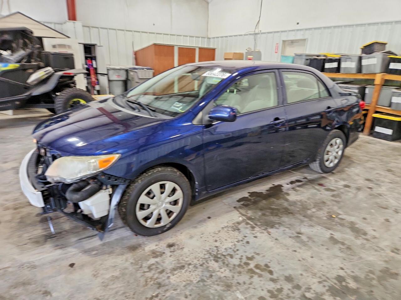 2012 Toyota Corolla L Blue vin: JTDBU4EE1C9173972