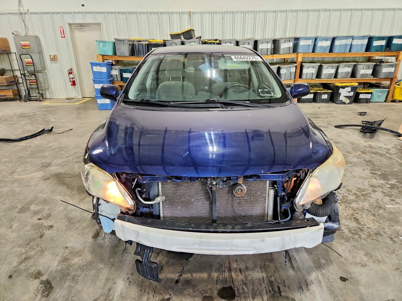 2012 Toyota Corolla L Синий vin: JTDBU4EE1C9173972