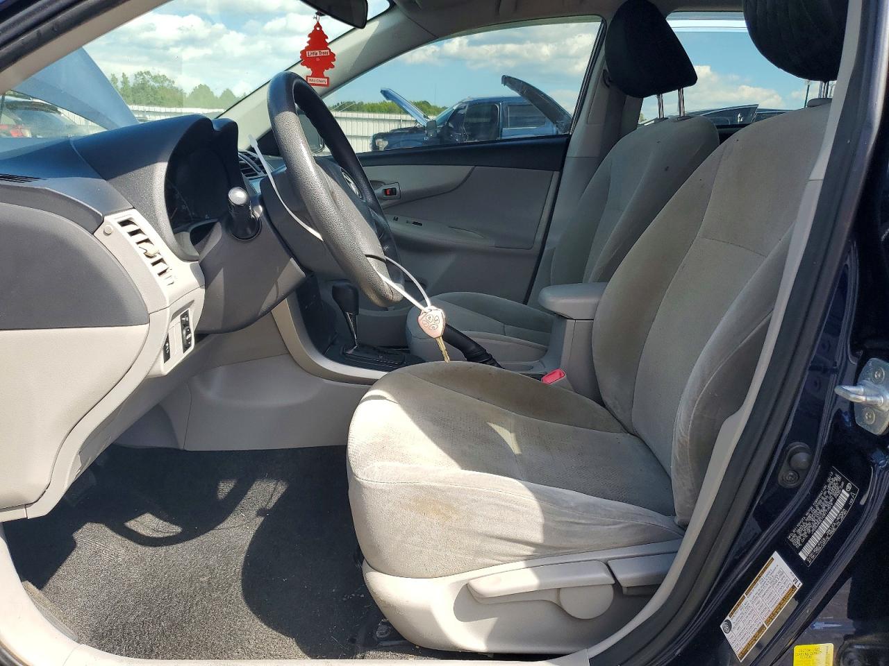 2012 Toyota Corolla L Blue vin: JTDBU4EE1C9177519