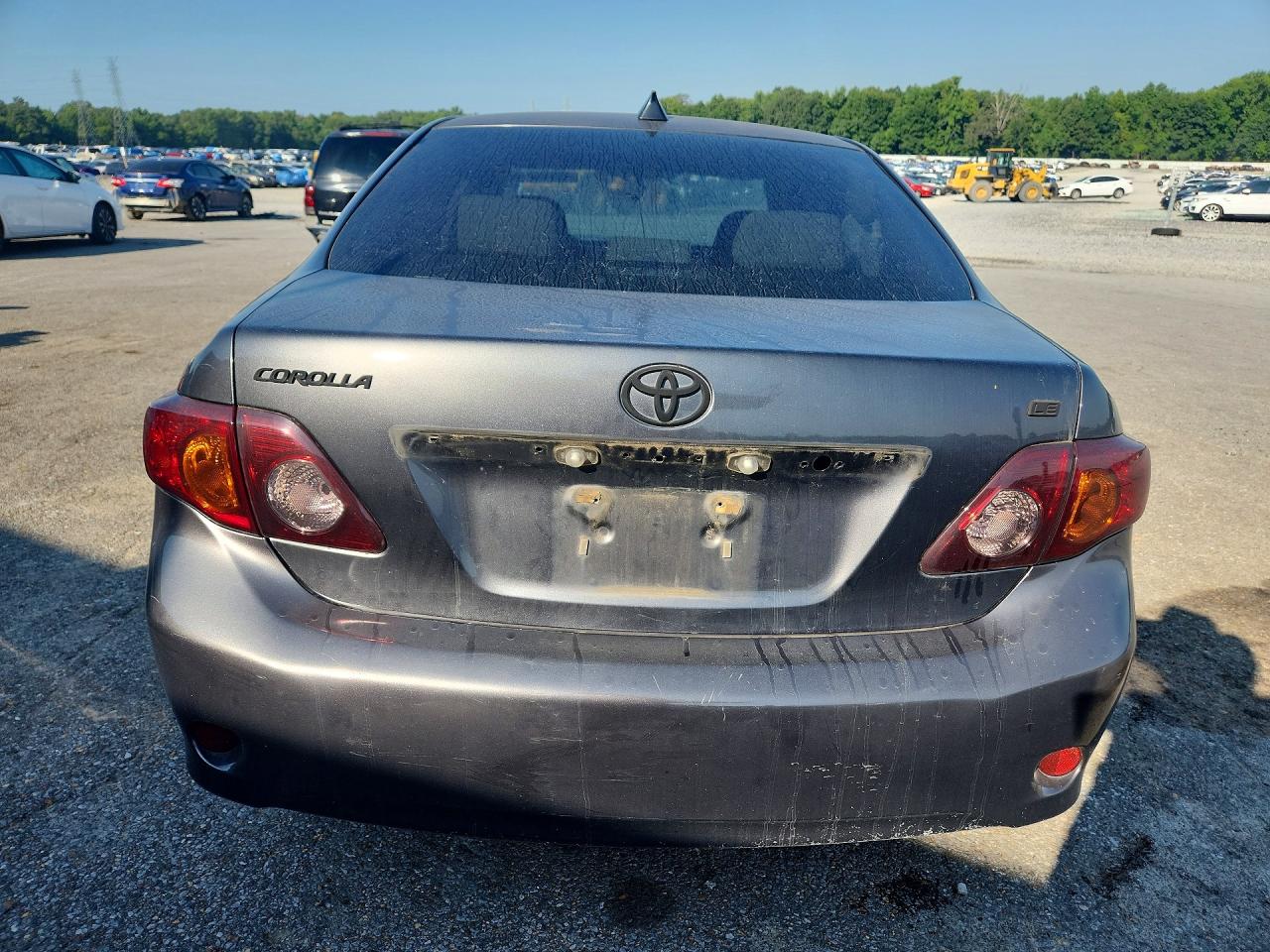 2010 Toyota Corolla Le Gray vin: JTDBU4EE2A9107203