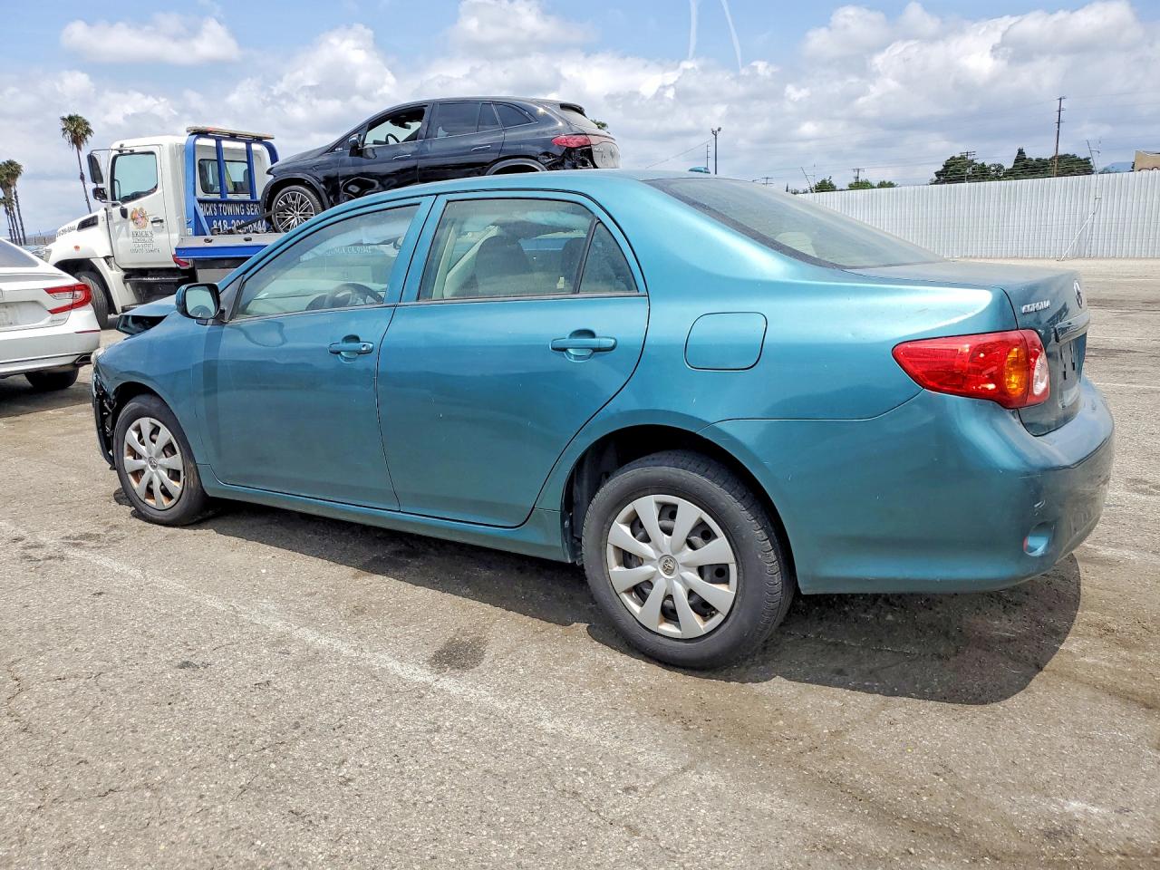 2010 Toyota Corolla Le Teal vin: JTDBU4EE2A9110683
