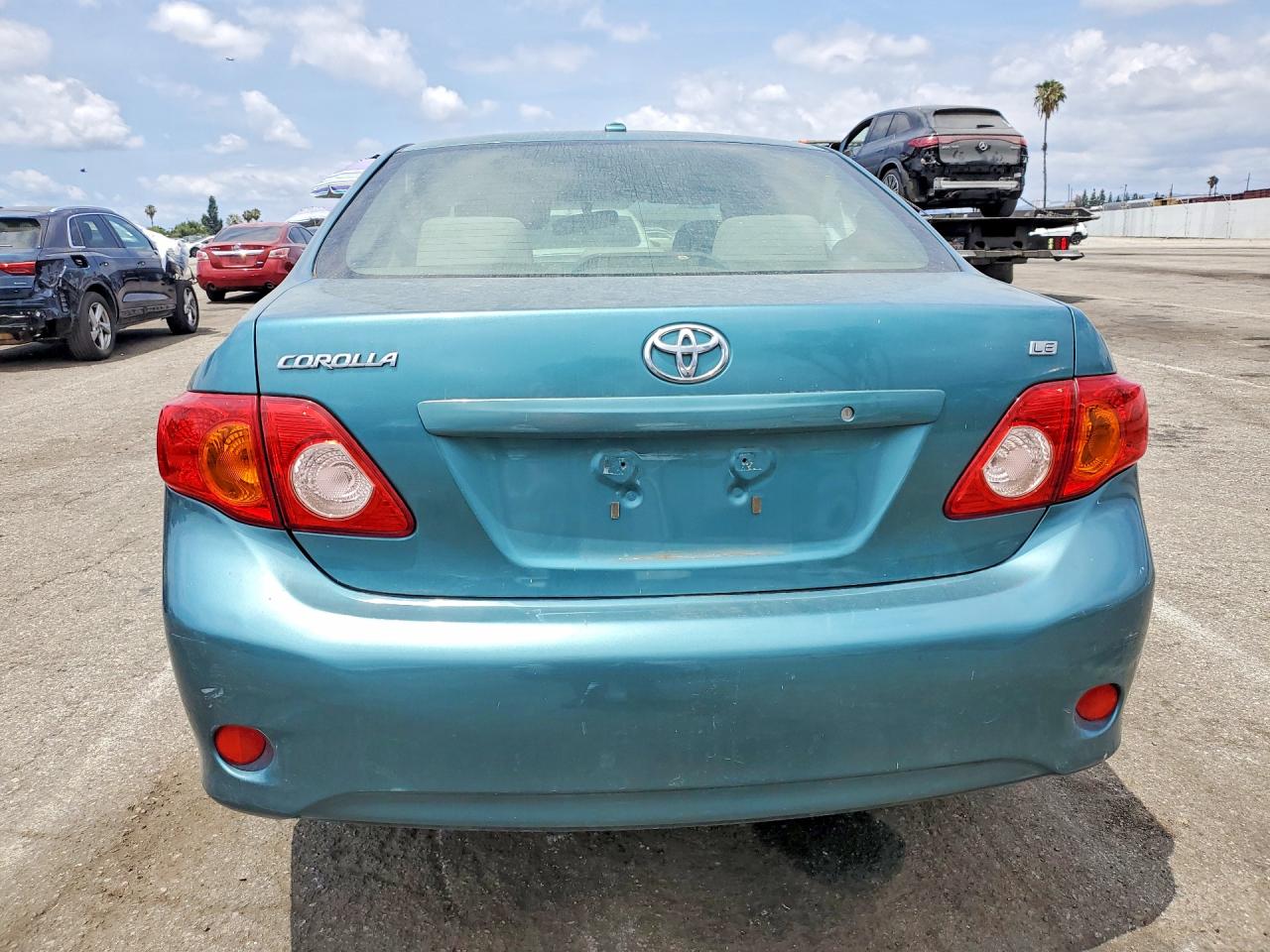 2010 Toyota Corolla Le Teal vin: JTDBU4EE2A9110683