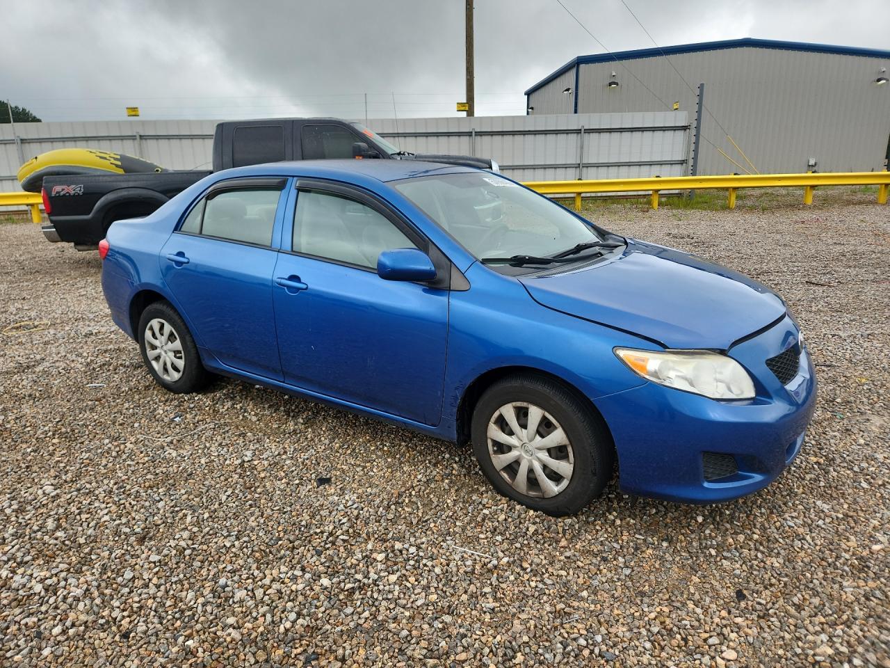 2010 Toyota Corolla Le Blue vin: JTDBU4EE2A9116483