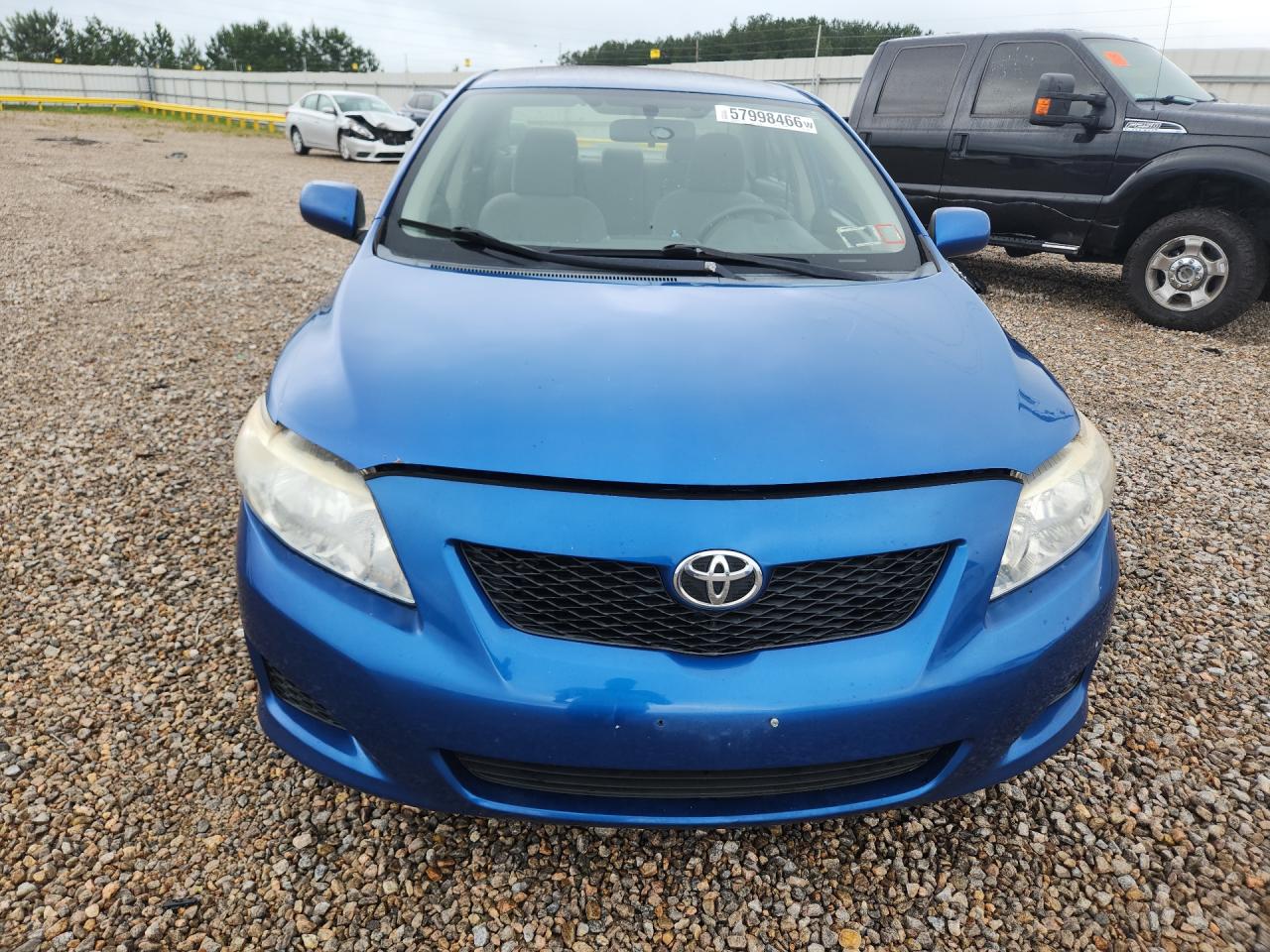 2010 Toyota Corolla Le Blue vin: JTDBU4EE2A9116483
