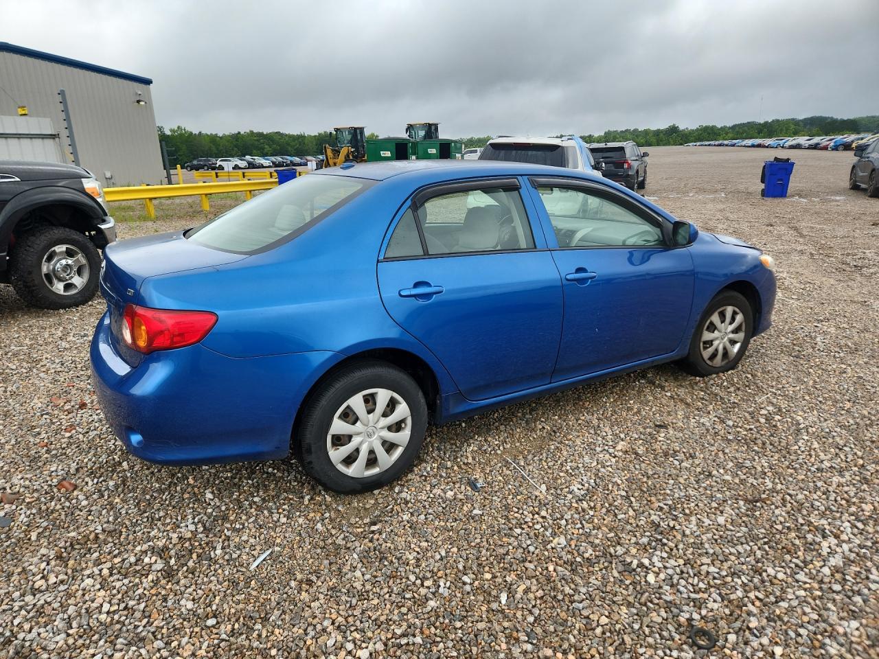 2010 Toyota Corolla Le Blue vin: JTDBU4EE2A9116483