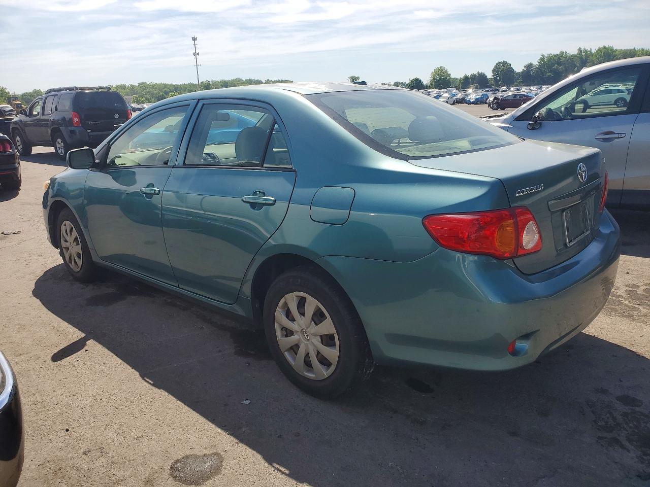 2010 Toyota Corolla Le Teal vin: JTDBU4EE2A9121246