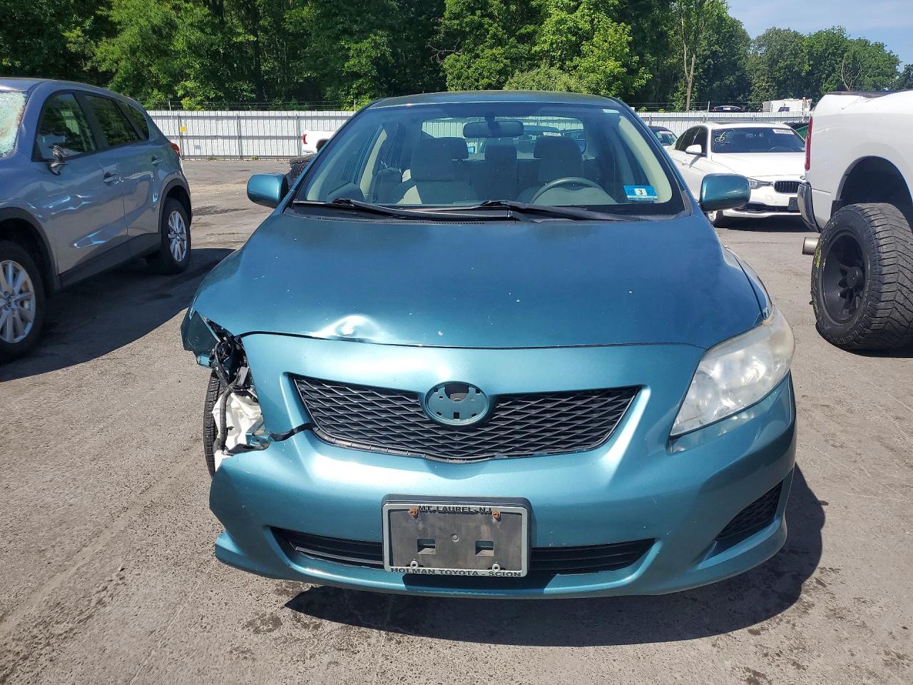 2010 Toyota Corolla Le Teal vin: JTDBU4EE2A9121246