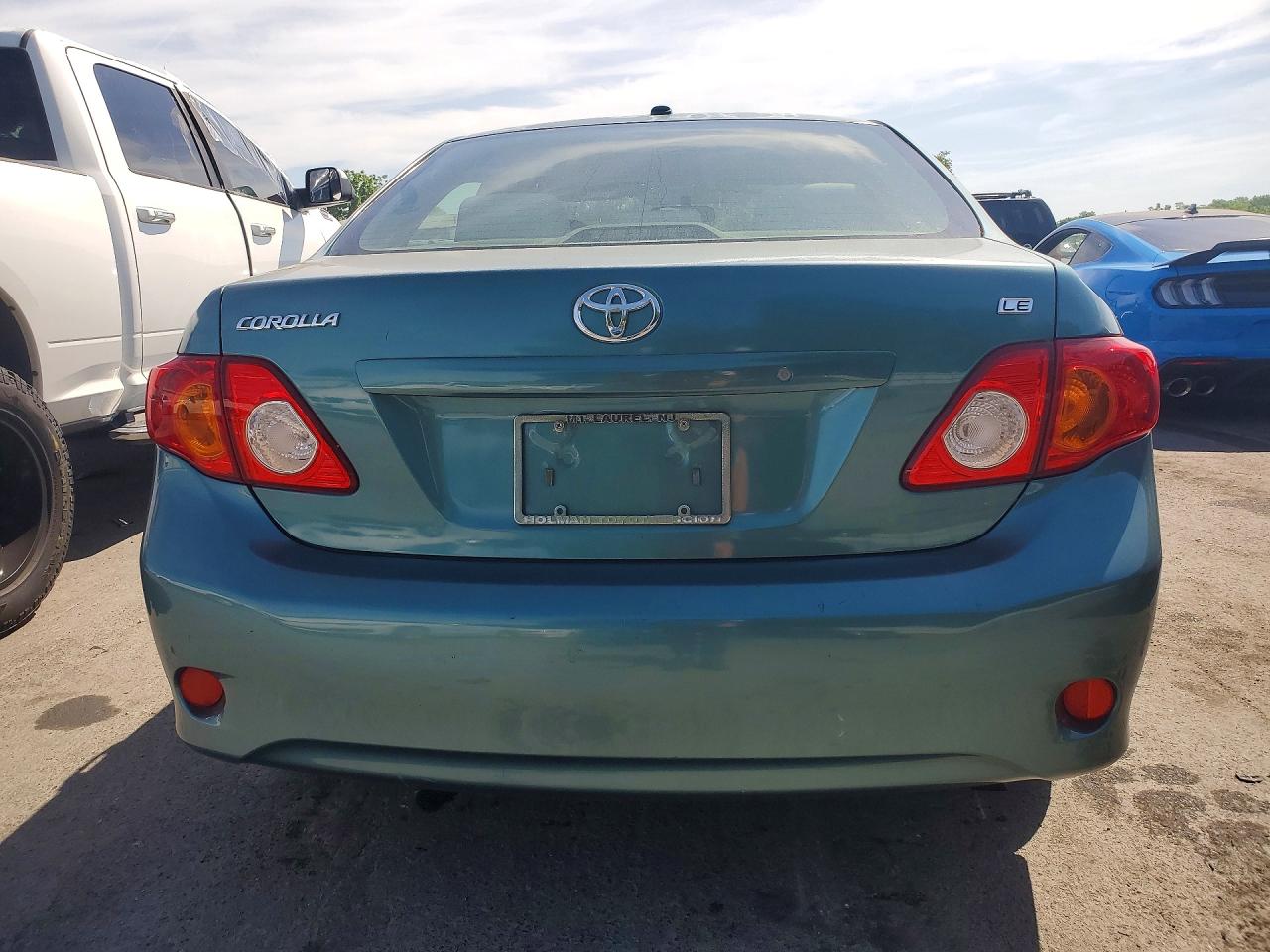 2010 Toyota Corolla Le Teal vin: JTDBU4EE2A9121246