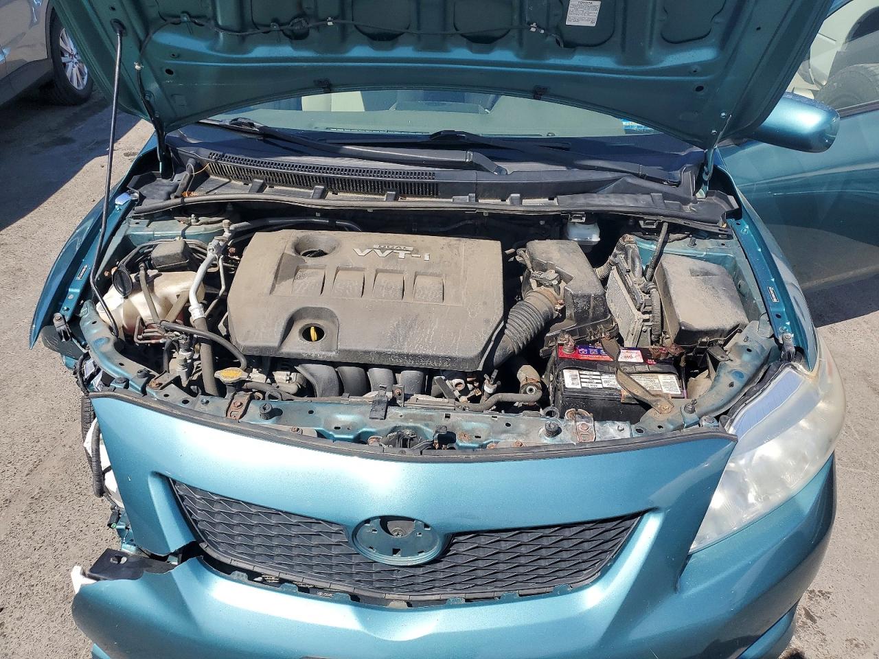 2010 Toyota Corolla Le Teal vin: JTDBU4EE2A9121246