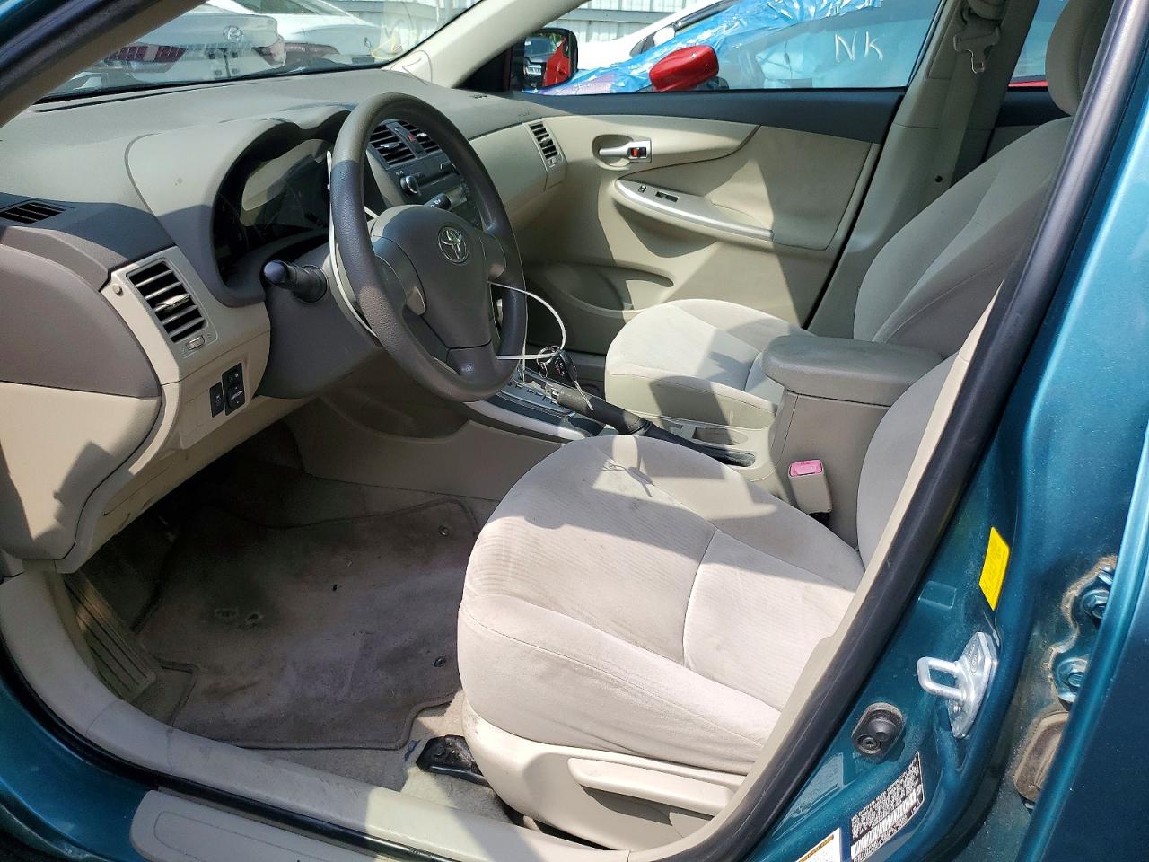 2010 Toyota Corolla Le Teal vin: JTDBU4EE2A9121246
