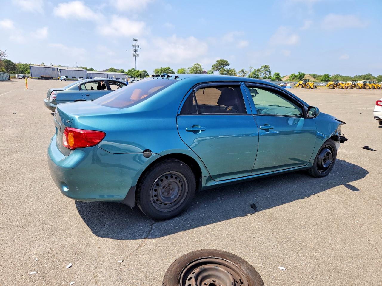 2010 Toyota Corolla Le Blue vin: JTDBU4EE2A9123420