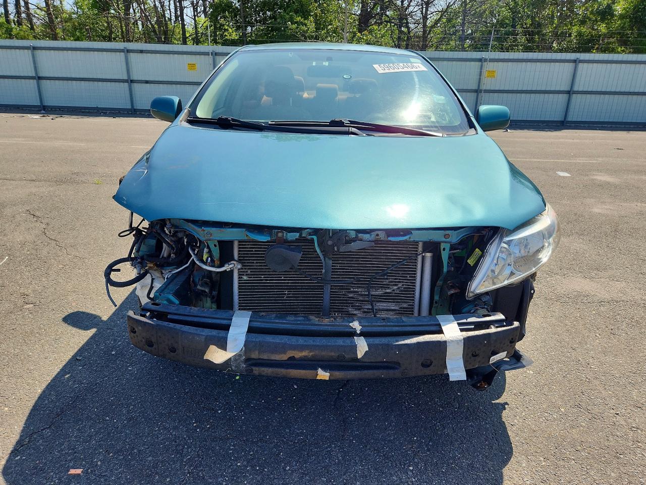 2010 Toyota Corolla Le Blue vin: JTDBU4EE2A9123420