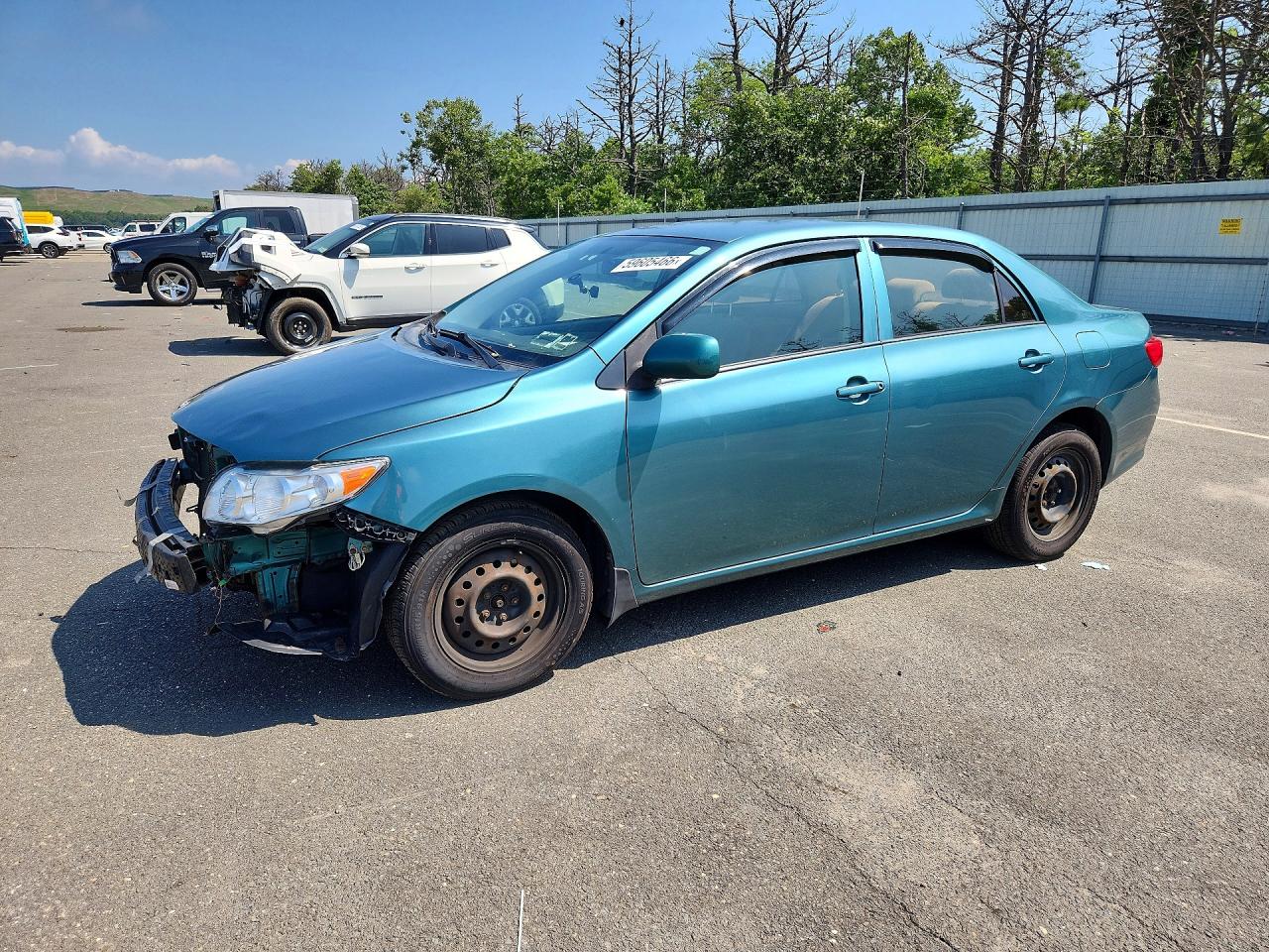 2010 Toyota Corolla Le Синий vin: JTDBU4EE2A9123420