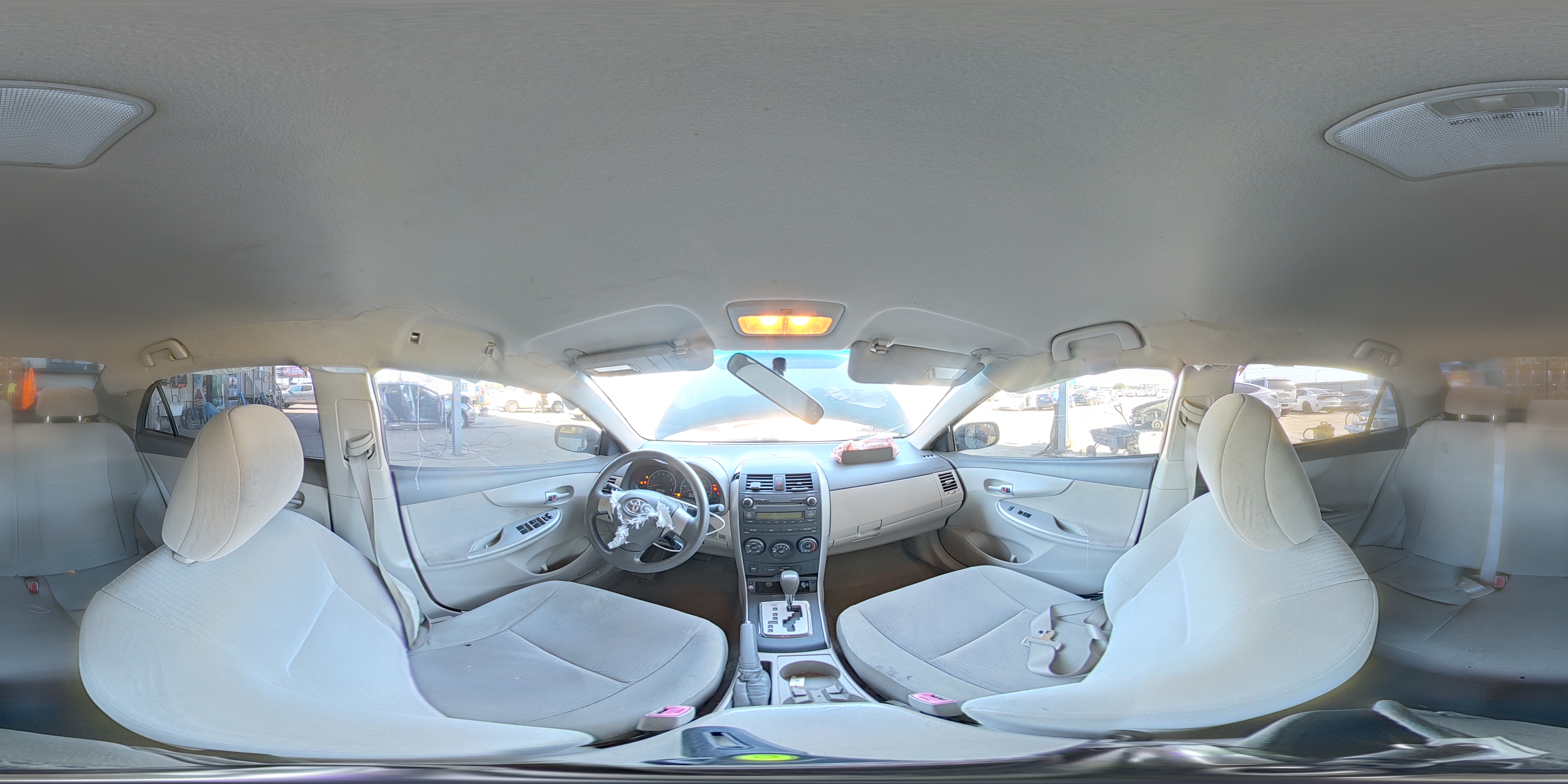 2010 Toyota Corolla Le Green vin: JTDBU4EE2AJ055277