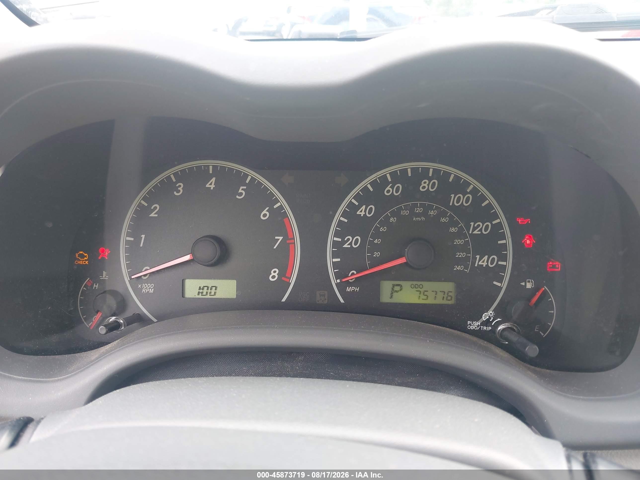 2010 Toyota Corolla Le Серебряный vin: JTDBU4EE2AJ055974
