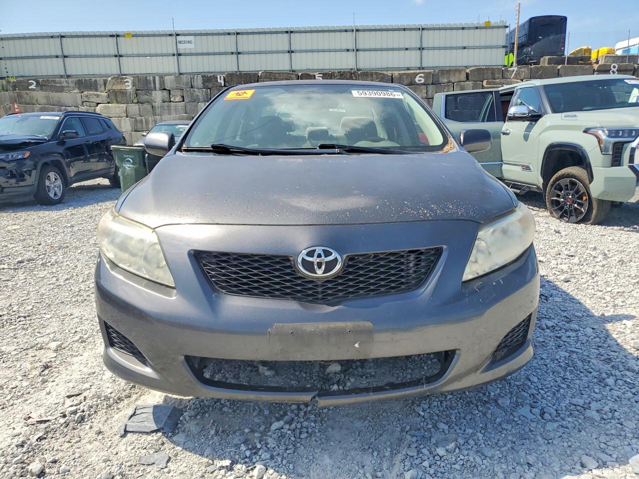 2010 Toyota Corolla Le Серый vin: JTDBU4EE2AJ062231