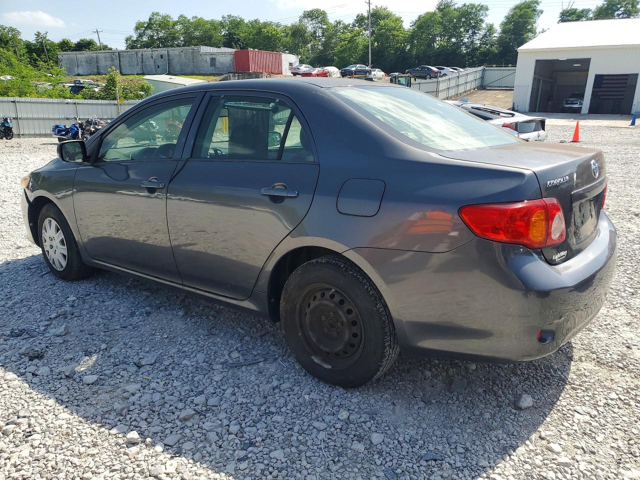 2010 Toyota Corolla Le Серый vin: JTDBU4EE2AJ062231
