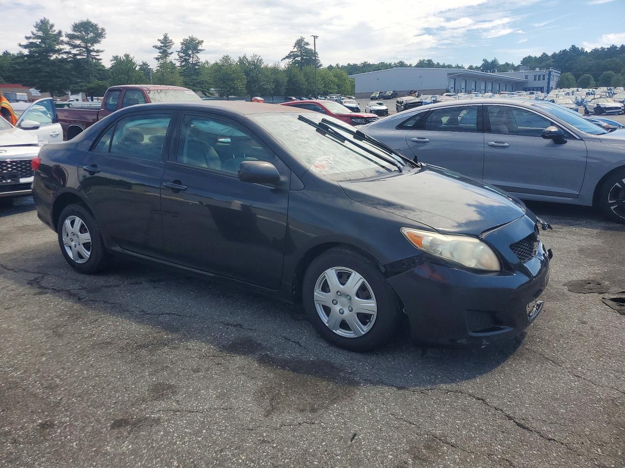 2010 Toyota Corolla Le Black vin: JTDBU4EE2AJ063251