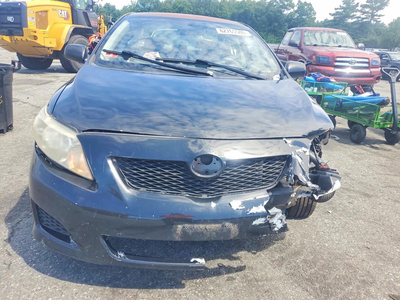 2010 Toyota Corolla Le Black vin: JTDBU4EE2AJ063251