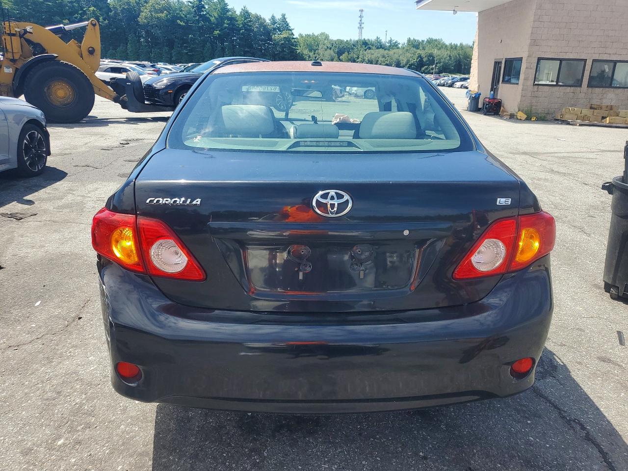 2010 Toyota Corolla Le Black vin: JTDBU4EE2AJ063251