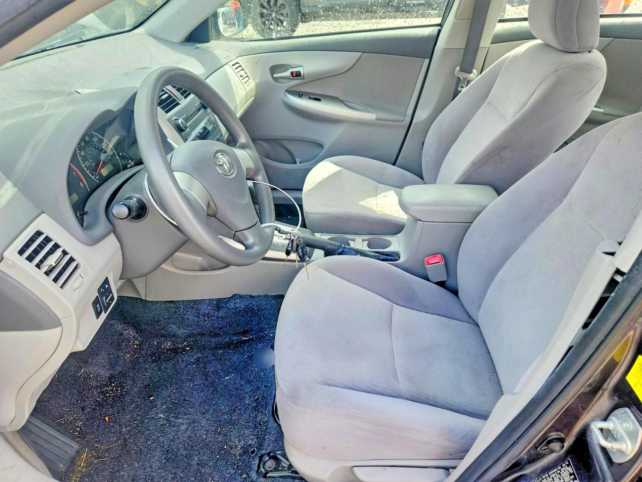 2010 Toyota Corolla Le Gray vin: JTDBU4EE2AJ063380