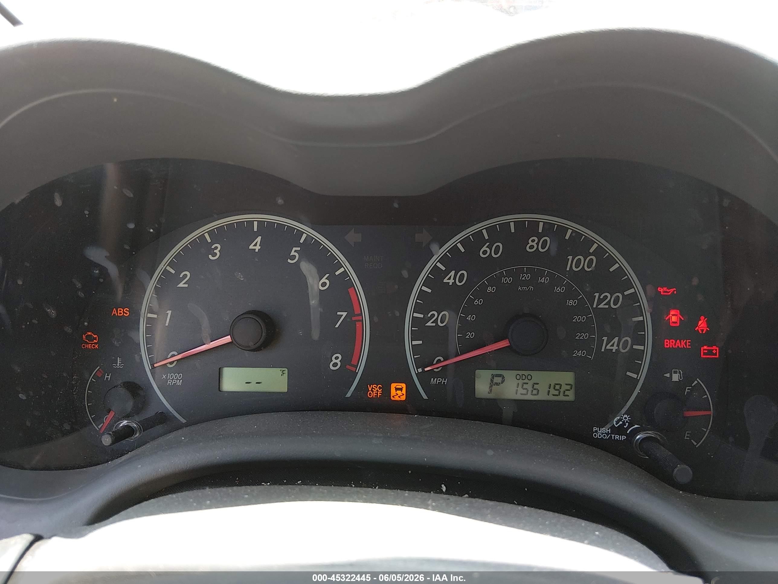 2010 Toyota Corolla Le Красный vin: JTDBU4EE2AJ072371