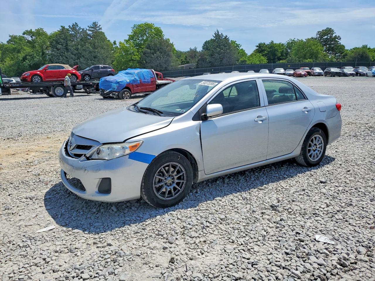 2012 Toyota Corolla L Silver vin: JTDBU4EE2C9177271