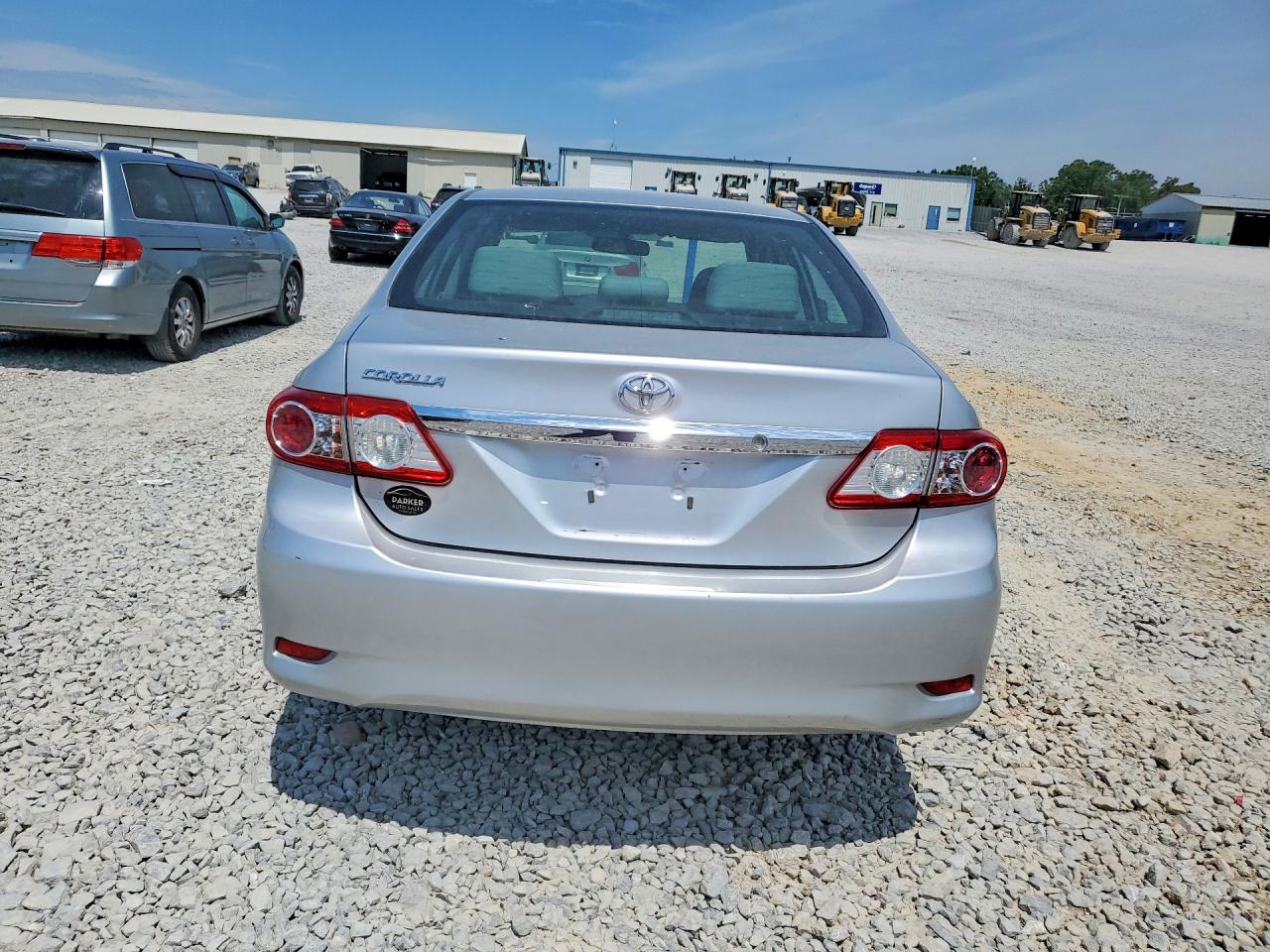 2012 Toyota Corolla L Silver vin: JTDBU4EE2C9177271