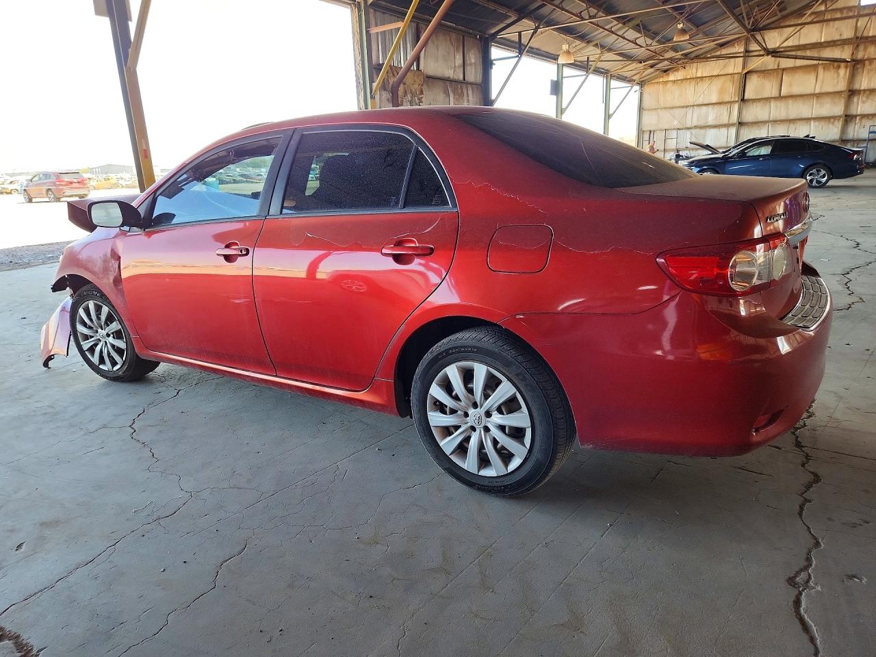 2012 Toyota Corolla Le Red vin: JTDBU4EE2C9180820