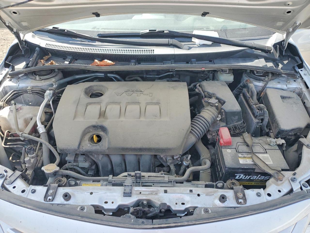 2013 Toyota Corolla Le Silver vin: JTDBU4EE2DJ117250