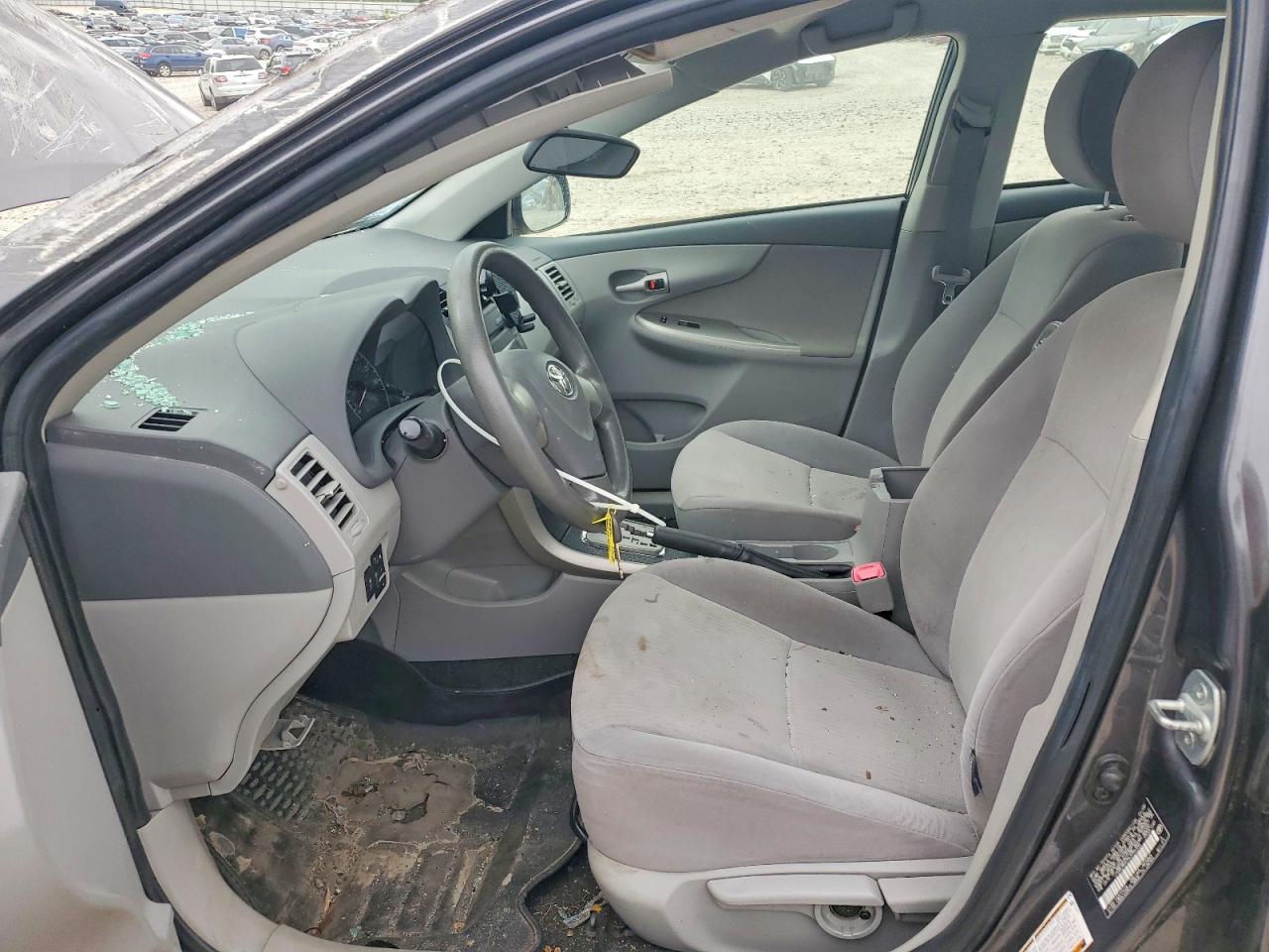 2010 Toyota Corolla Le Gray vin: JTDBU4EE3AJ055336