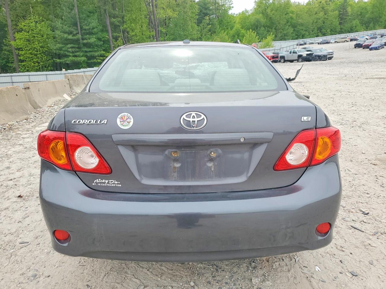 2010 Toyota Corolla Le Gray vin: JTDBU4EE3AJ055336