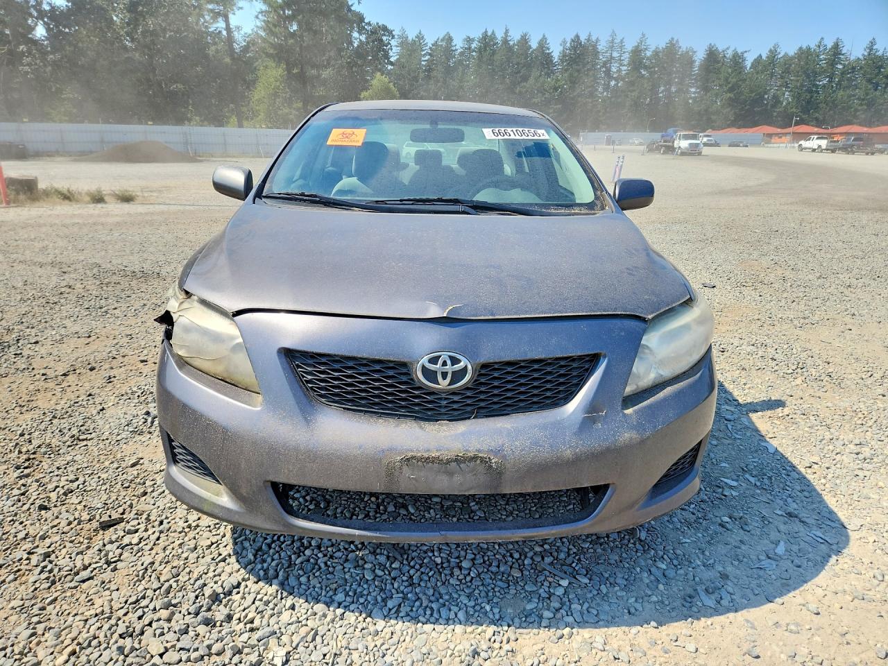 2010 Toyota Corolla Le Silver vin: JTDBU4EE3AJ066367