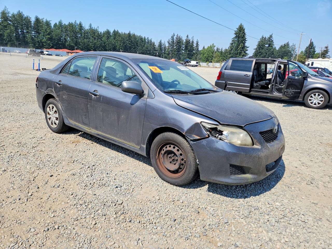 2010 Toyota Corolla Le Silver vin: JTDBU4EE3AJ066367