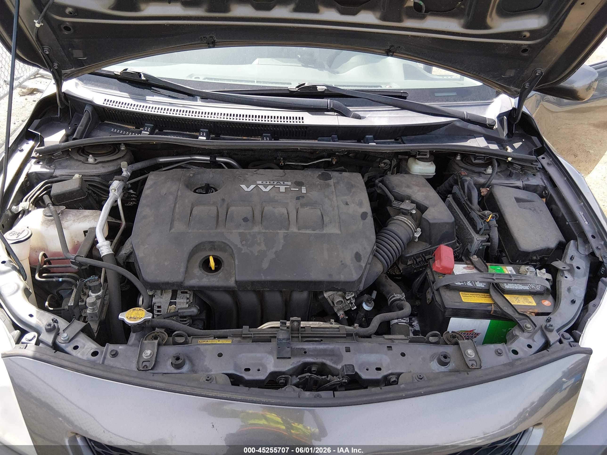 2010 Toyota Corolla Le Blue vin: JTDBU4EE3AJ075876