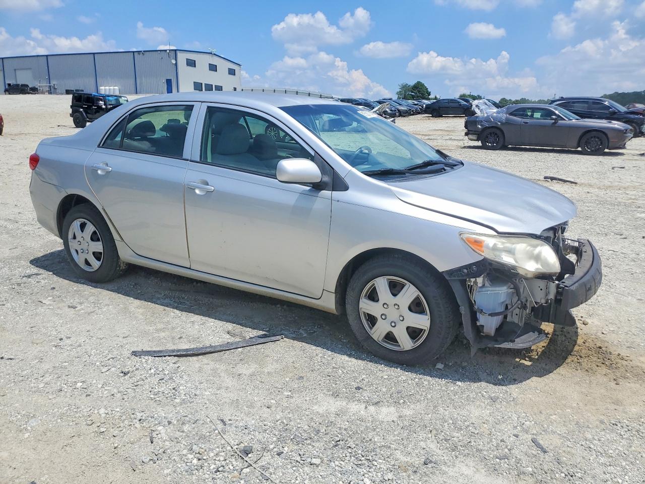 2010 Toyota Corolla Le Silver vin: JTDBU4EE3AJ081824