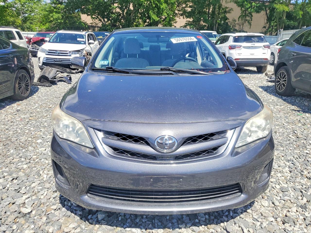 2011 Toyota Corolla Le Gray vin: JTDBU4EE3B9124898