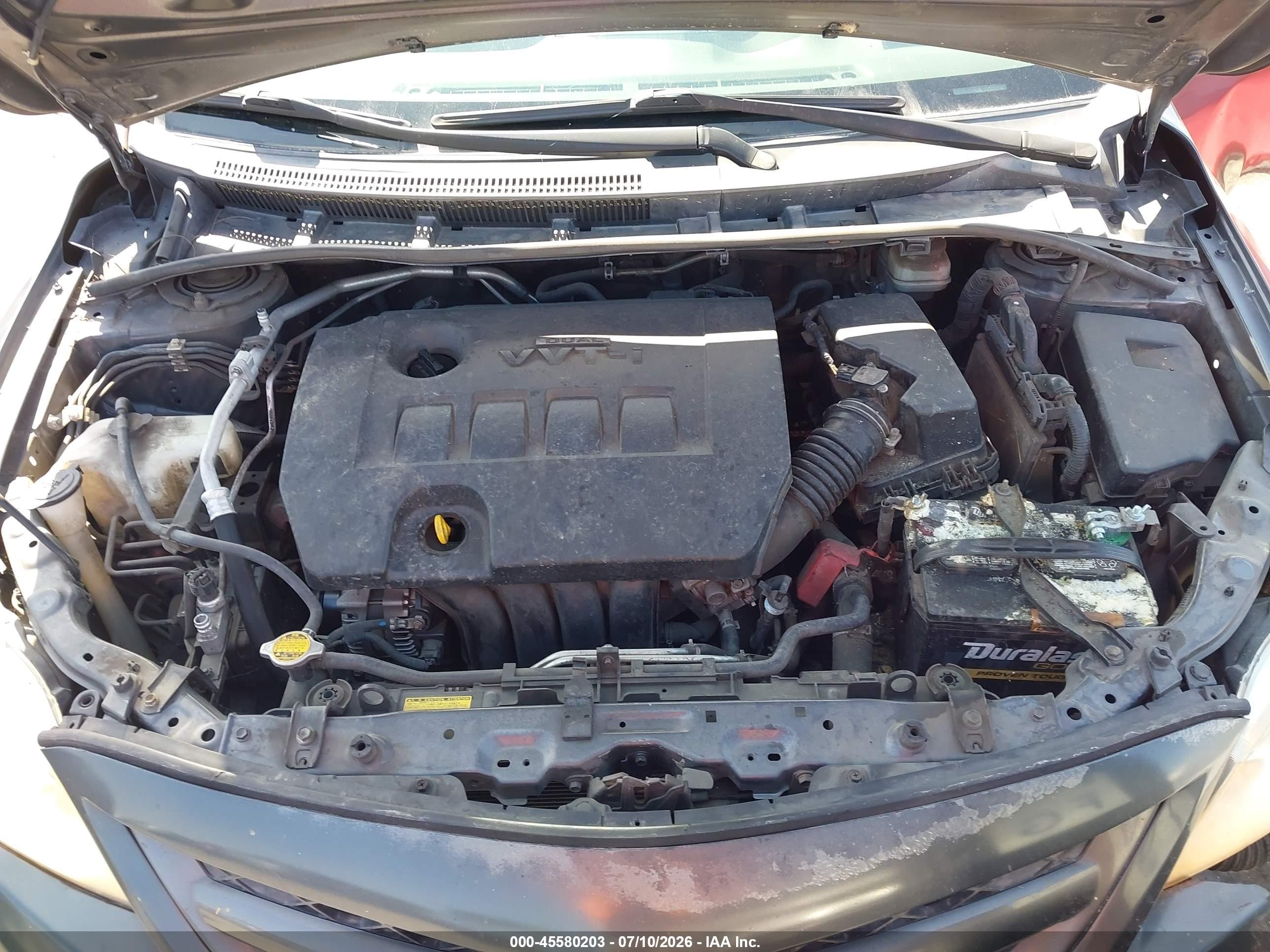 2011 Toyota Corolla Le Gray vin: JTDBU4EE3B9135786