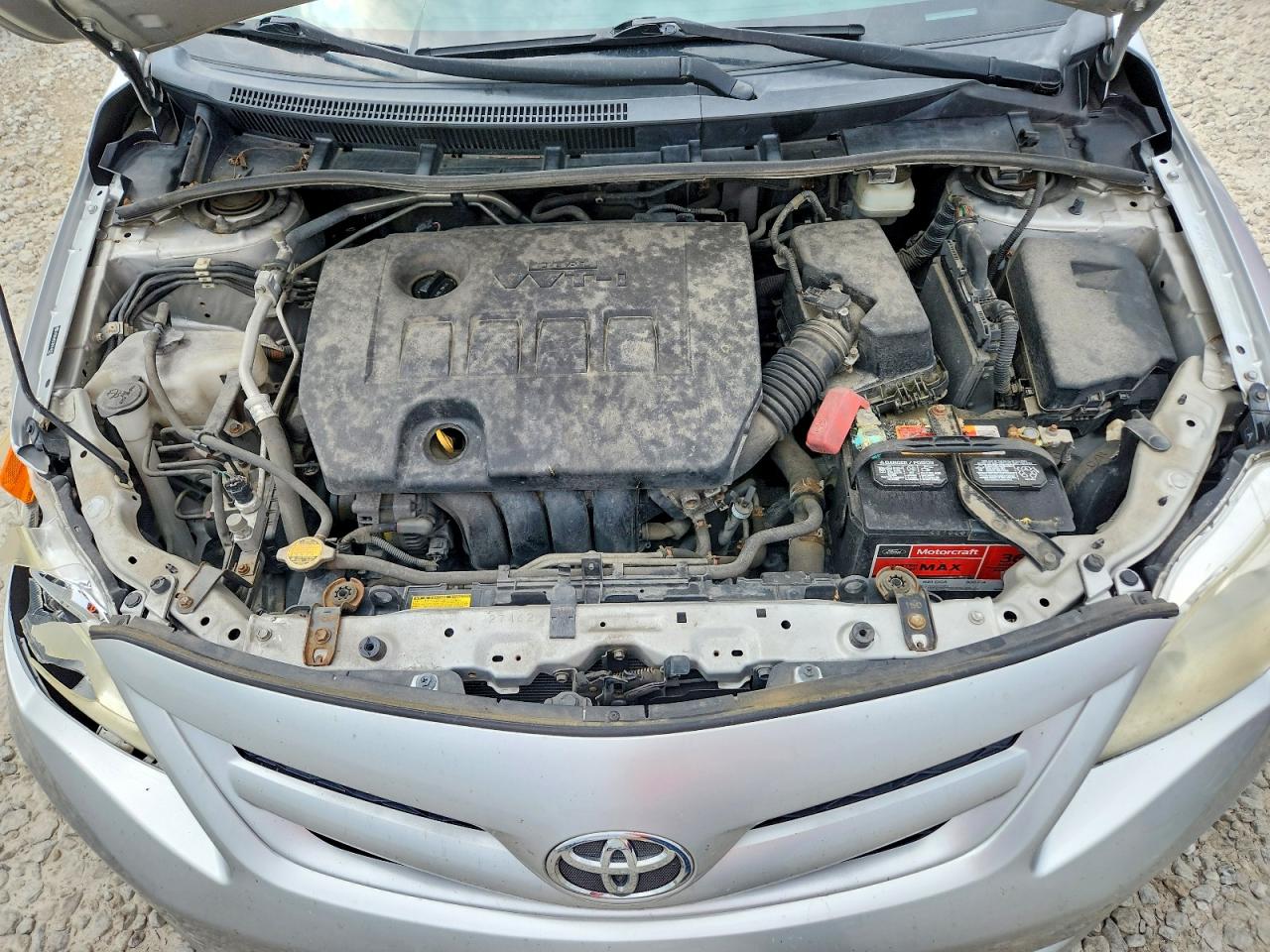 2011 Toyota Corolla Le Silver vin: JTDBU4EE3B9148327