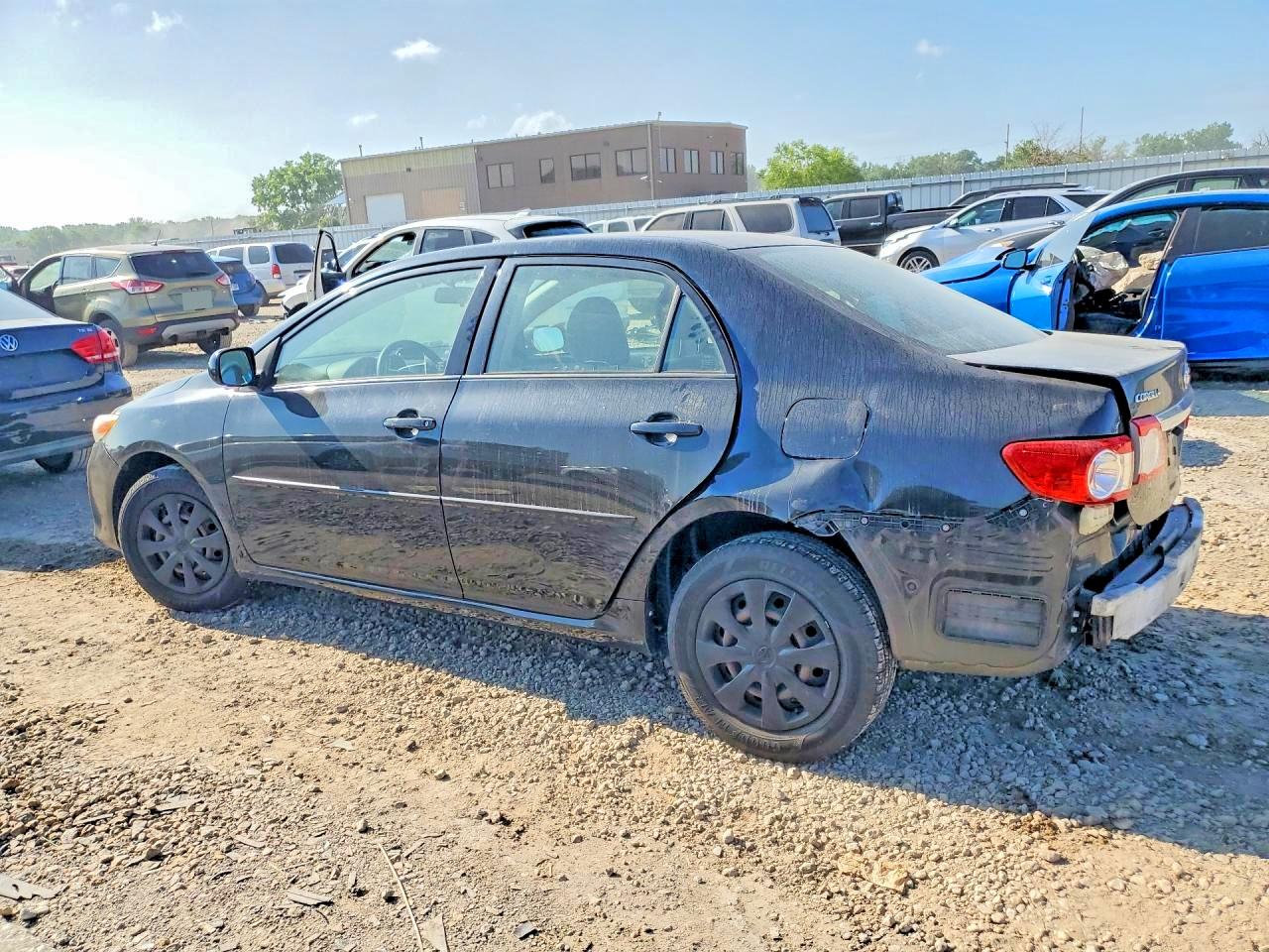 2011 Toyota Corrola Black vin: JTDBU4EE3BJ098866