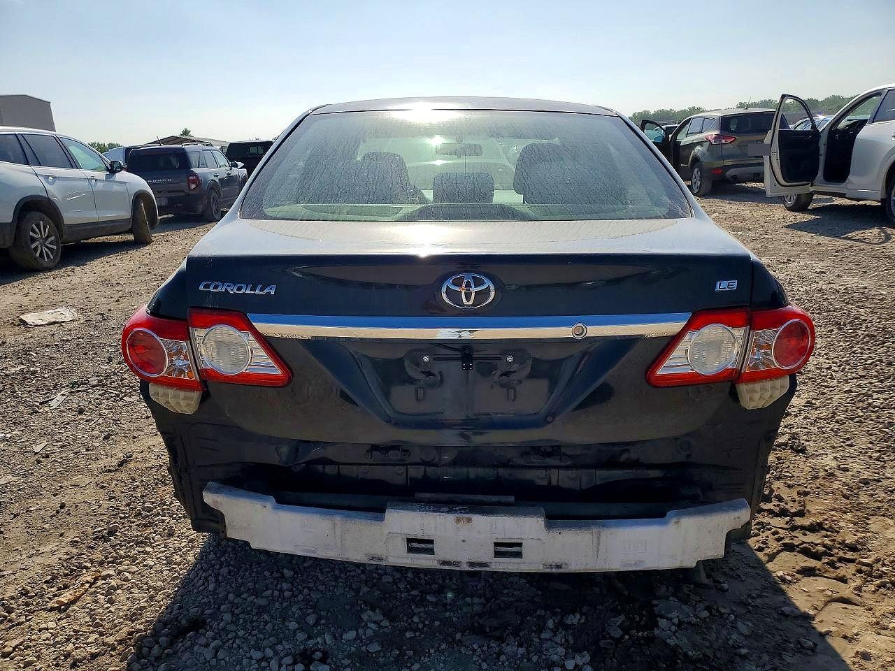 2011 Toyota Corrola Black vin: JTDBU4EE3BJ098866