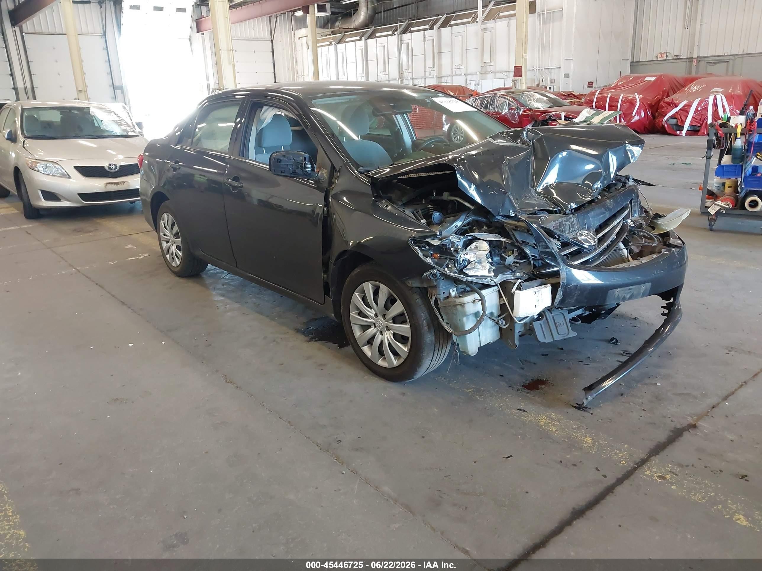 2013 Toyota Corolla Le Black vin: JTDBU4EE3DJ116639