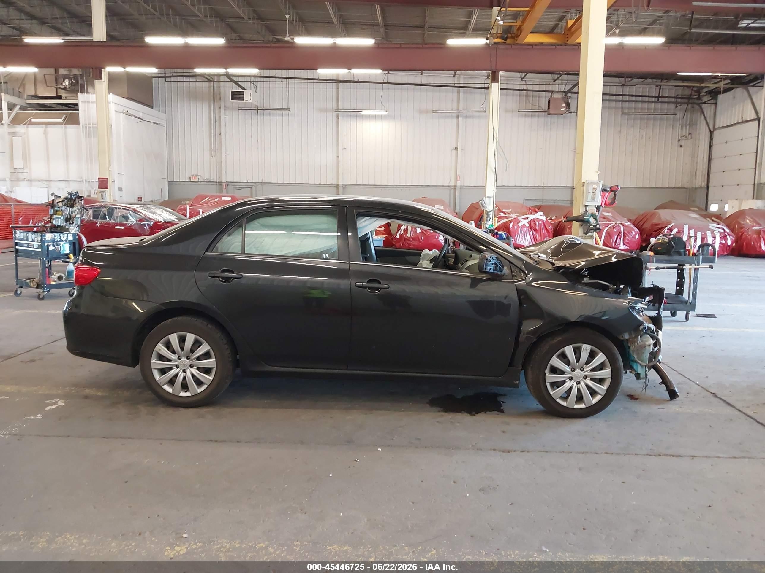 2013 Toyota Corolla Le Черный vin: JTDBU4EE3DJ116639