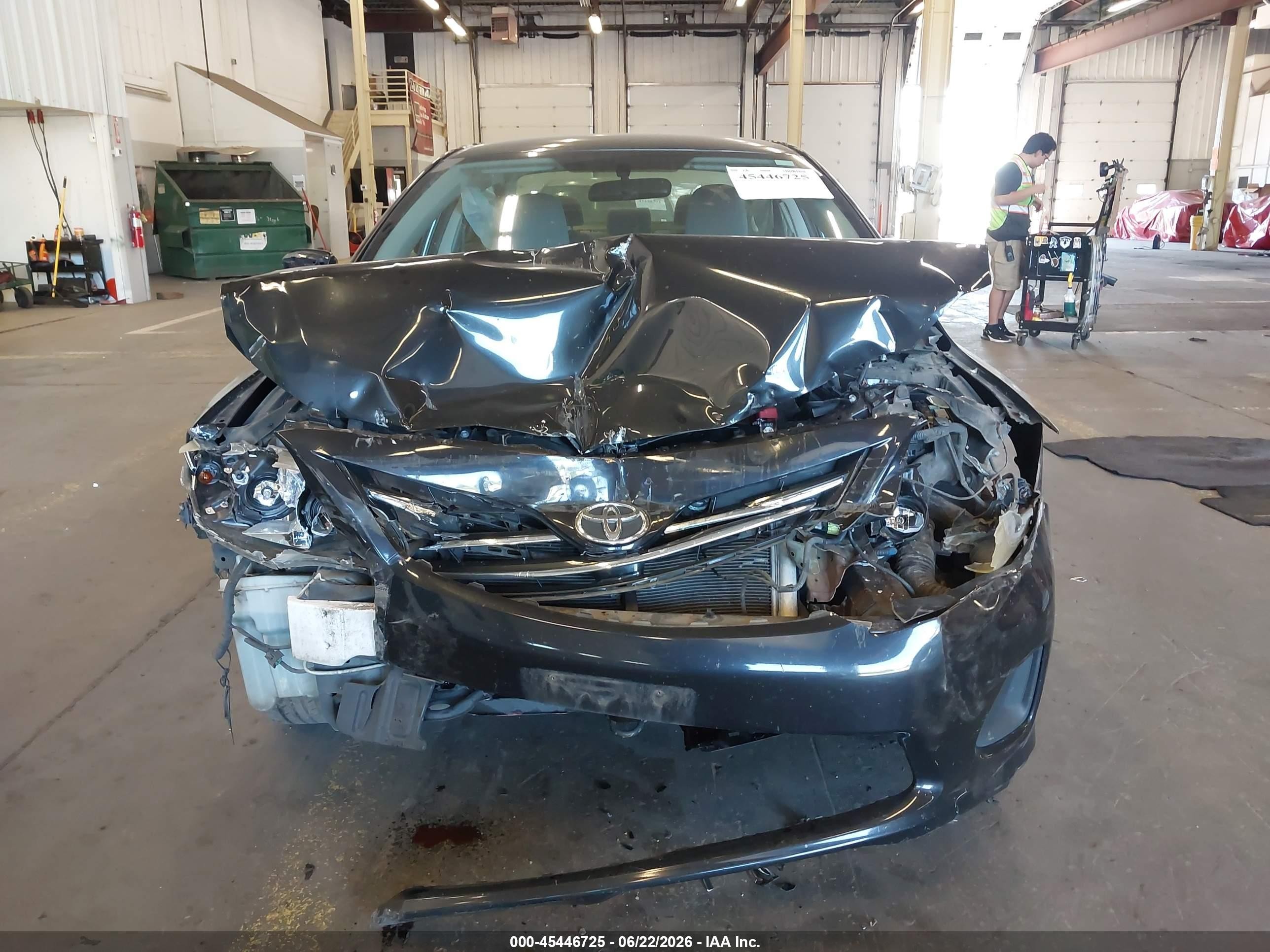 2013 Toyota Corolla Le Черный vin: JTDBU4EE3DJ116639