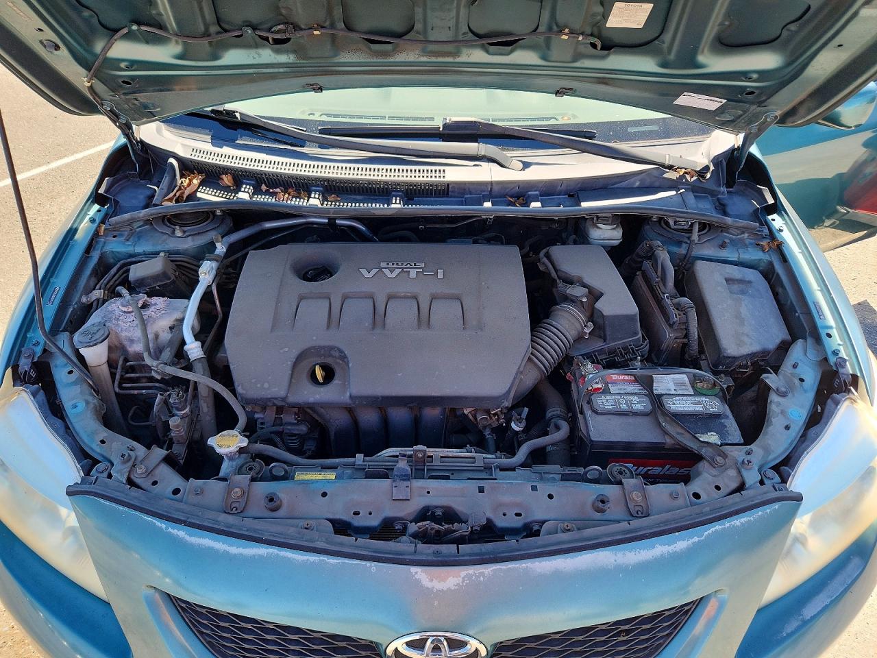 2010 Toyota Corolla Base Teal vin: JTDBU4EE4A9114752
