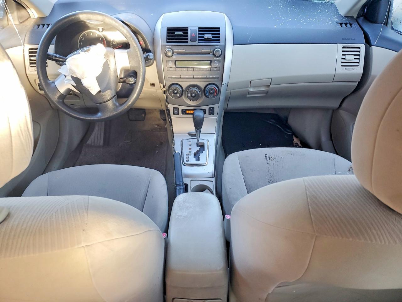 2011 Toyota Corolla Base Blue vin: JTDBU4EE4B9138776