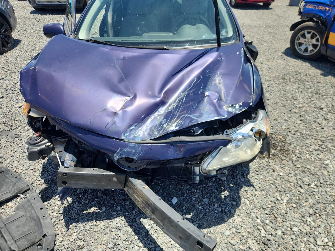 2011 Toyota Corolla Le Blue vin: JTDBU4EE4BJ099251
