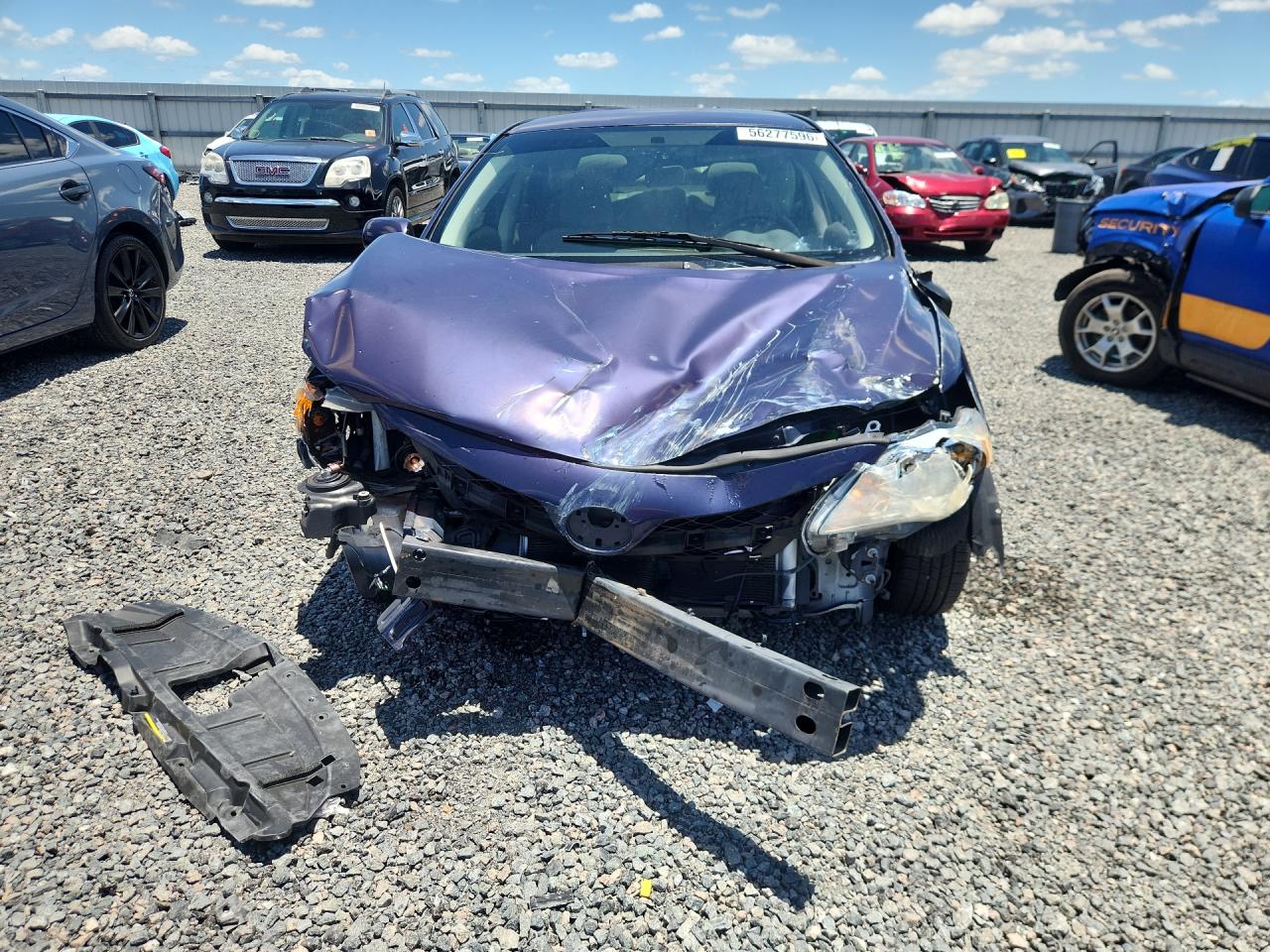 2011 Toyota Corolla Le Blue vin: JTDBU4EE4BJ099251