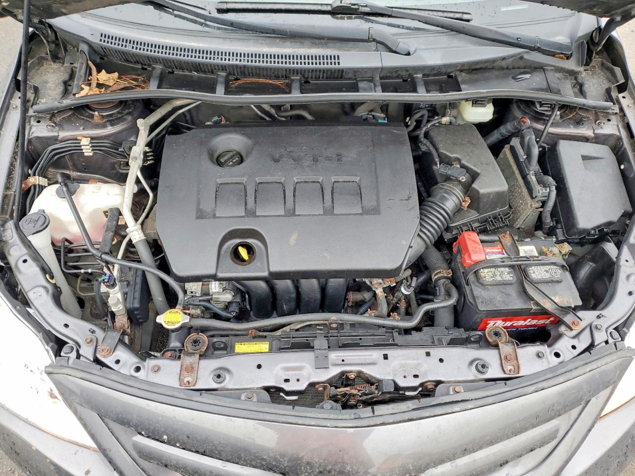 2011 Toyota Corolla Le Gray vin: JTDBU4EE4BJ102181